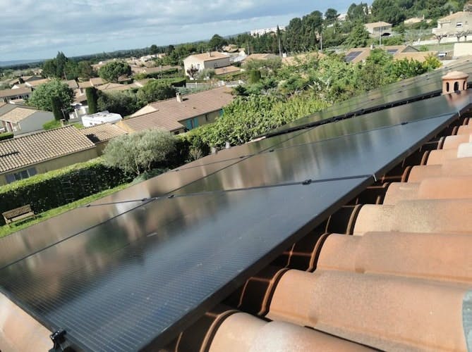 Installation photovoltaïque de 6 kWc à Châteaurenard